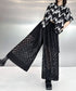 Cut-out Wide Pants